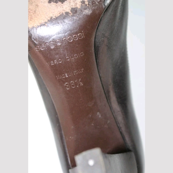 SERGIO ROSSI WOMENS HIGH HEEL PUMPS 6.5 36.5 - Picture 5 of 5